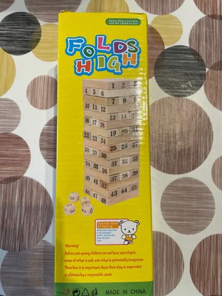 Juego Torre de madera Habilidad
