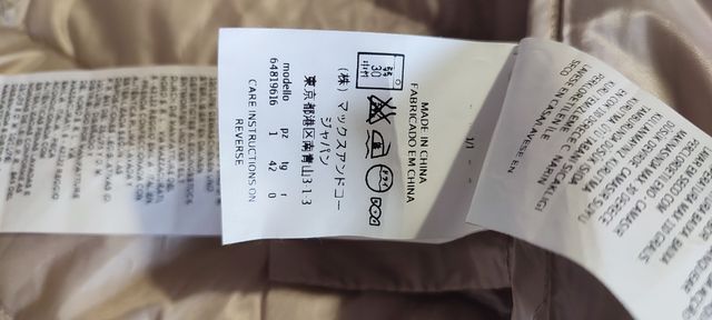 MAX&Co piumino tg.42