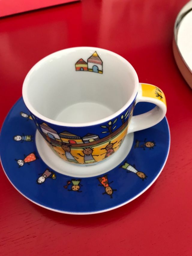 Juego café. Porcelana. Andrea Fontebasso