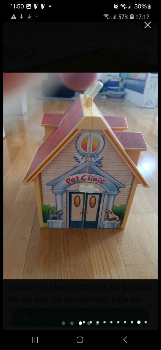 Maletín playmobil clinica veterinaria