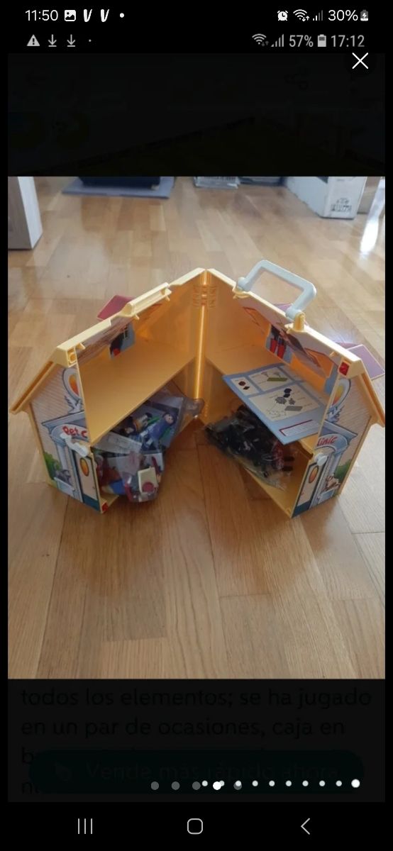 Maletín playmobil clinica veterinaria