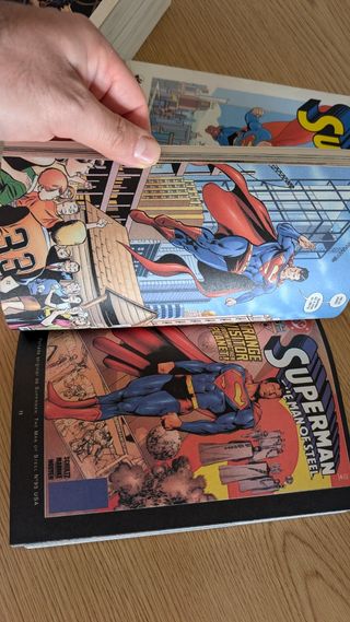 Comics Spiderman, Superman y Conan