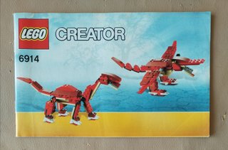 Libretti Istruzioni 6914 Lego Creator