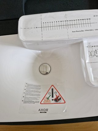 Lavabo y grifo AXOR Boullourec duravit