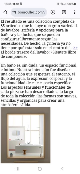 Lavabo y grifo AXOR Boullourec duravit