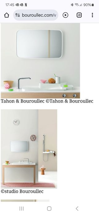 Lavabo y grifo AXOR Boullourec duravit