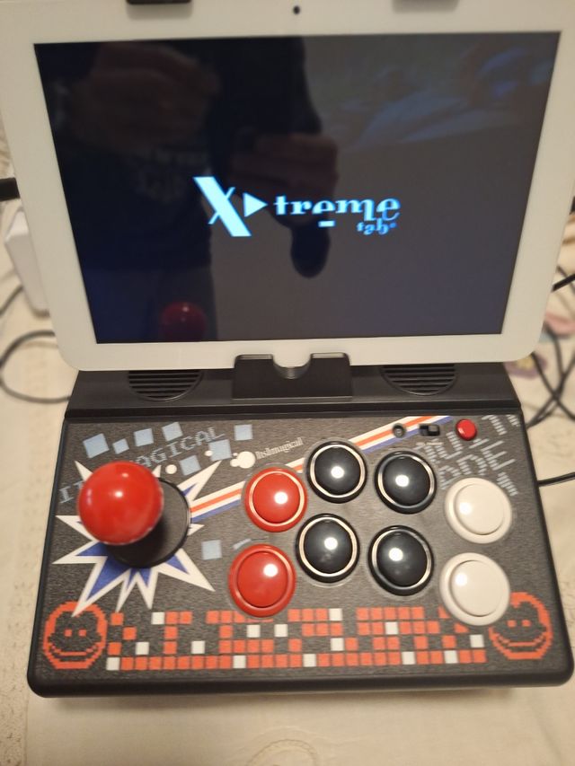 Joystick, mando y tablet modificada con mame4droid