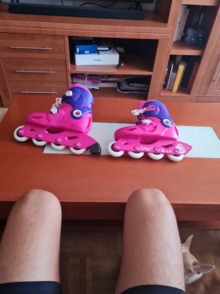 Patines de cuatro ruedas talla 32