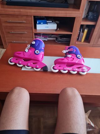 Patines de cuatro ruedas talla 32