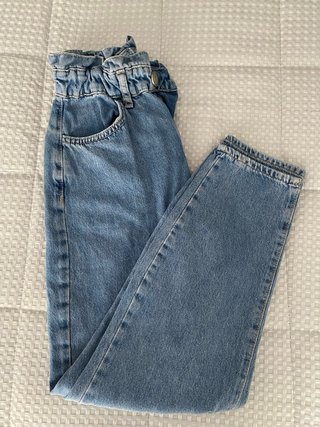 Pantalon vaquero de mujer zara
