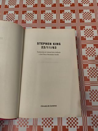 Libros stephen king tapa dura 