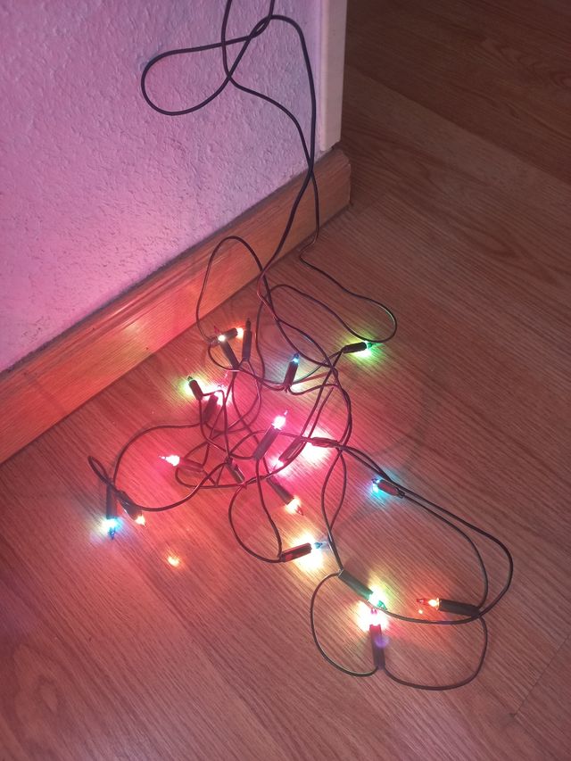 LUCES COLORES NAVIDAD