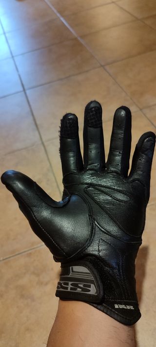 Guantes piel moto mujer IXS