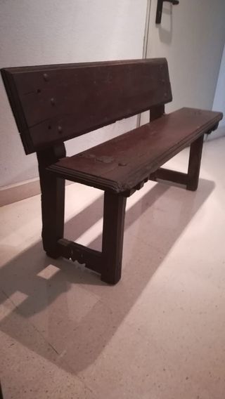 Antiguo banco ermita