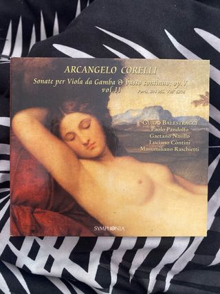CD Arcangelo Corelli sonate per viola da gamba