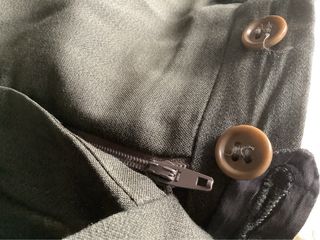 Completo uomo blazer e pantaloni verde oliva