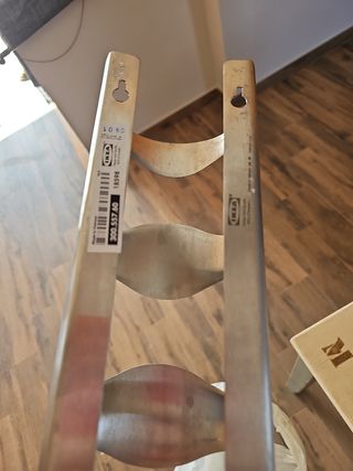 Botelleros Ikea de acero inoxidable