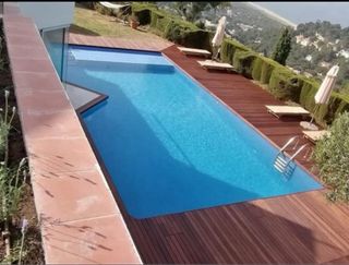 Deck Tarima maciza IPE EXTERIOR sistema oculto 28