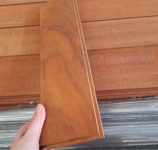 Deck Tarima maciza IPE EXTERIOR sistema oculto 28