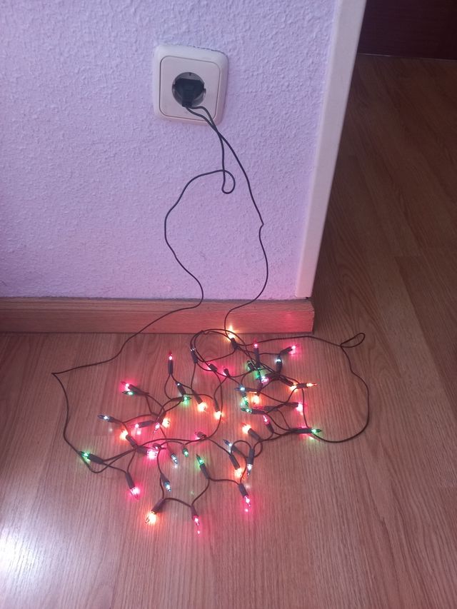 LUCES NAVIDAD COLORES