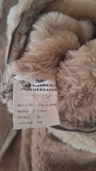 Chaquetón piel Monreal y Mercader 38