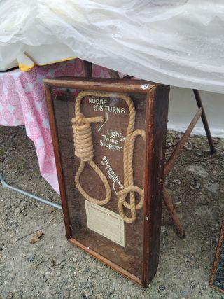 Cuadro horca decoracion vintage nauticat