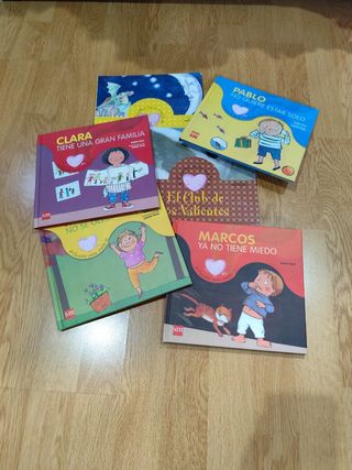 Pack 6 libros para sentir
