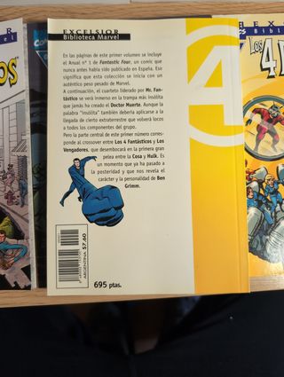 Los 4 Fantásticos - Biblioteca Marvel