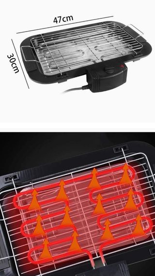 Parrilla barbacoa eléctrica portátil