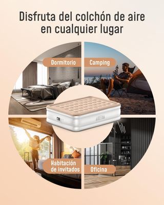 Colchón Hinchable Matrimonio Rápido Airefina NUEVO