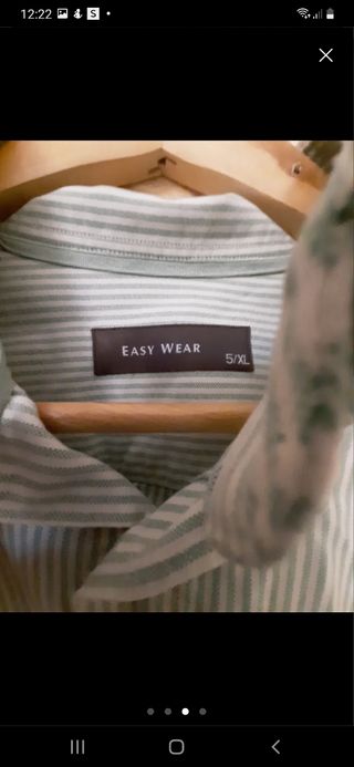 Camisa de hombre de cuadros