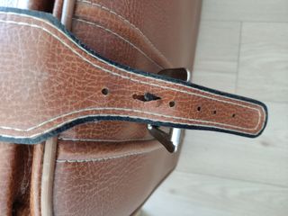 Maleta cuero antigua