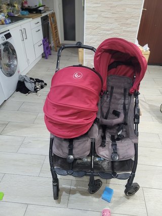 CARRITO Gemelar "Baby monster gemelar"