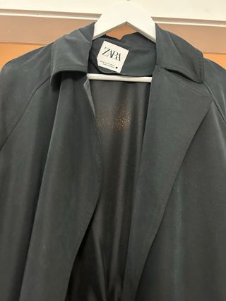 Gabardina azul oscuro xs