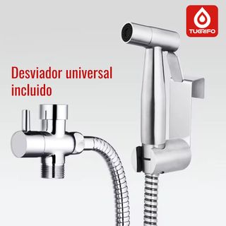 Ducha para WC de Acero inoxidable antihuellas