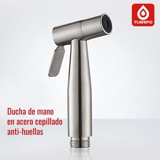 Ducha para WC de Acero inoxidable antihuellas