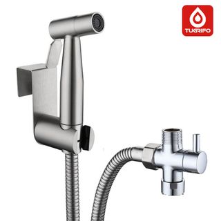 Ducha para WC de Acero inoxidable antihuellas