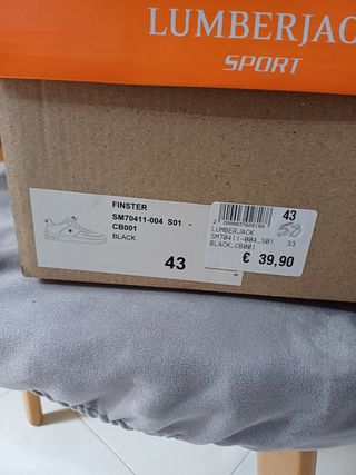 Scarpe Lumberjack uomo nere