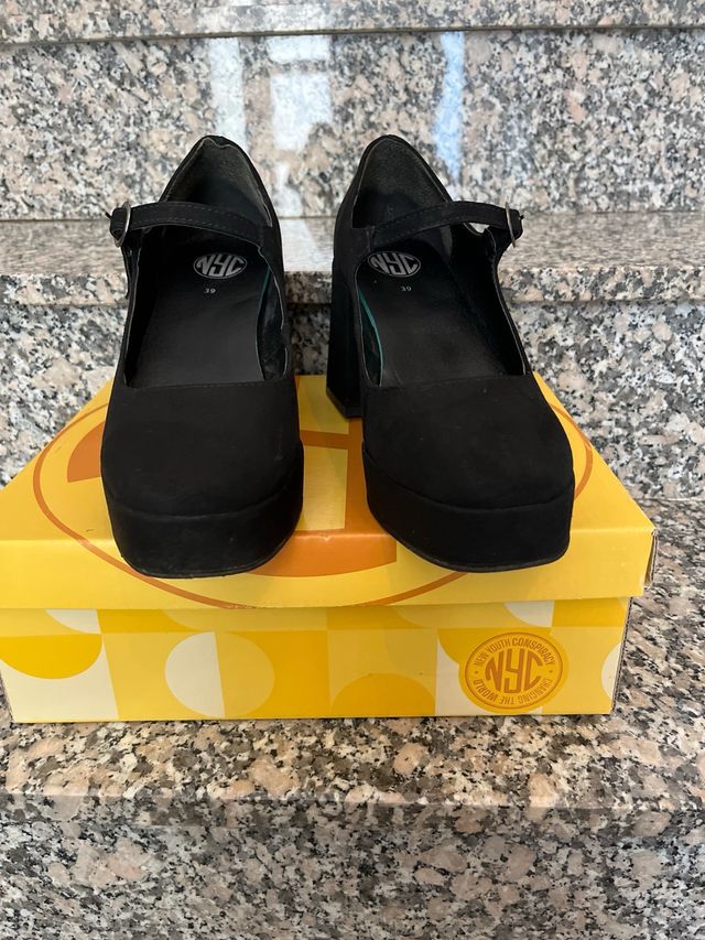 Zapatos tacón talla 39