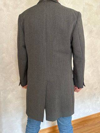 Cappotto uomo grigio taglia italiana 54