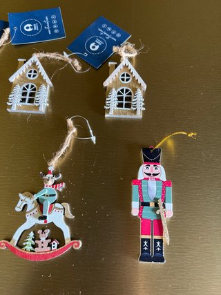 Lote adornos Navidad