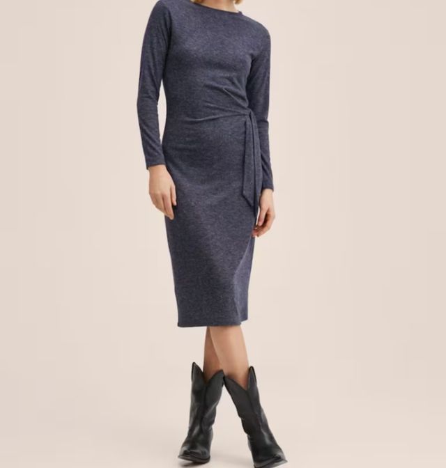 Vestido midi MANGO, a estrenar. Talla S.