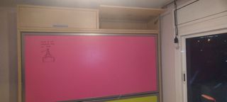 Litera plegable con Almacenaje Superior y colchone