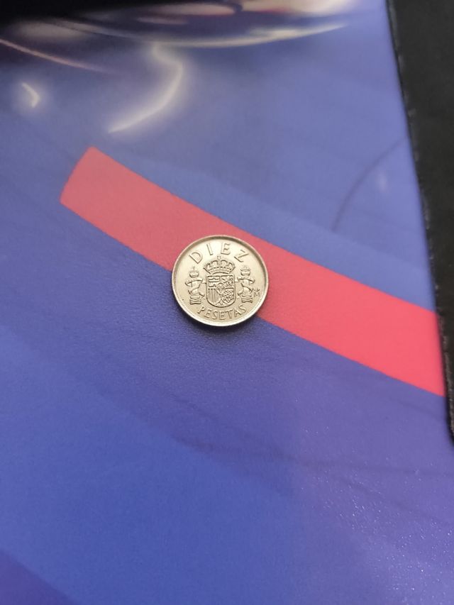 Moneda de 10 pesetas 1985