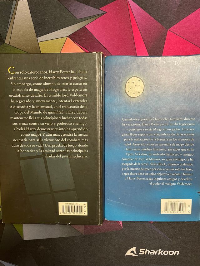 Prisionero de Azkaban y Cáliz de Fuego