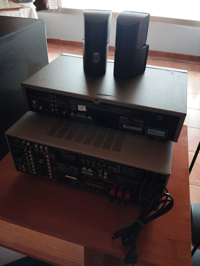 Amplificador Denon + Altavoces Bose