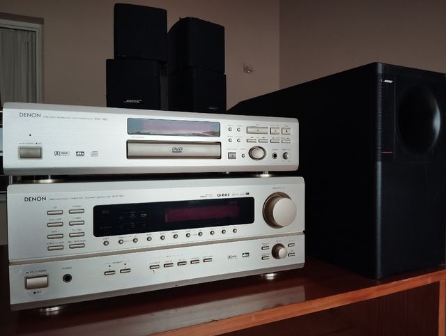 Amplificador Denon + Altavoces Bose