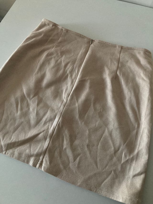 Falda Beige