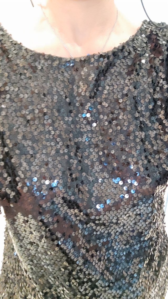 Camiseta de lentejuelas