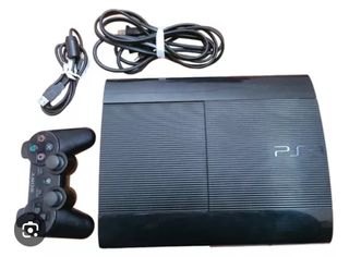 Consola Ps3 super slim+1mando+juegos